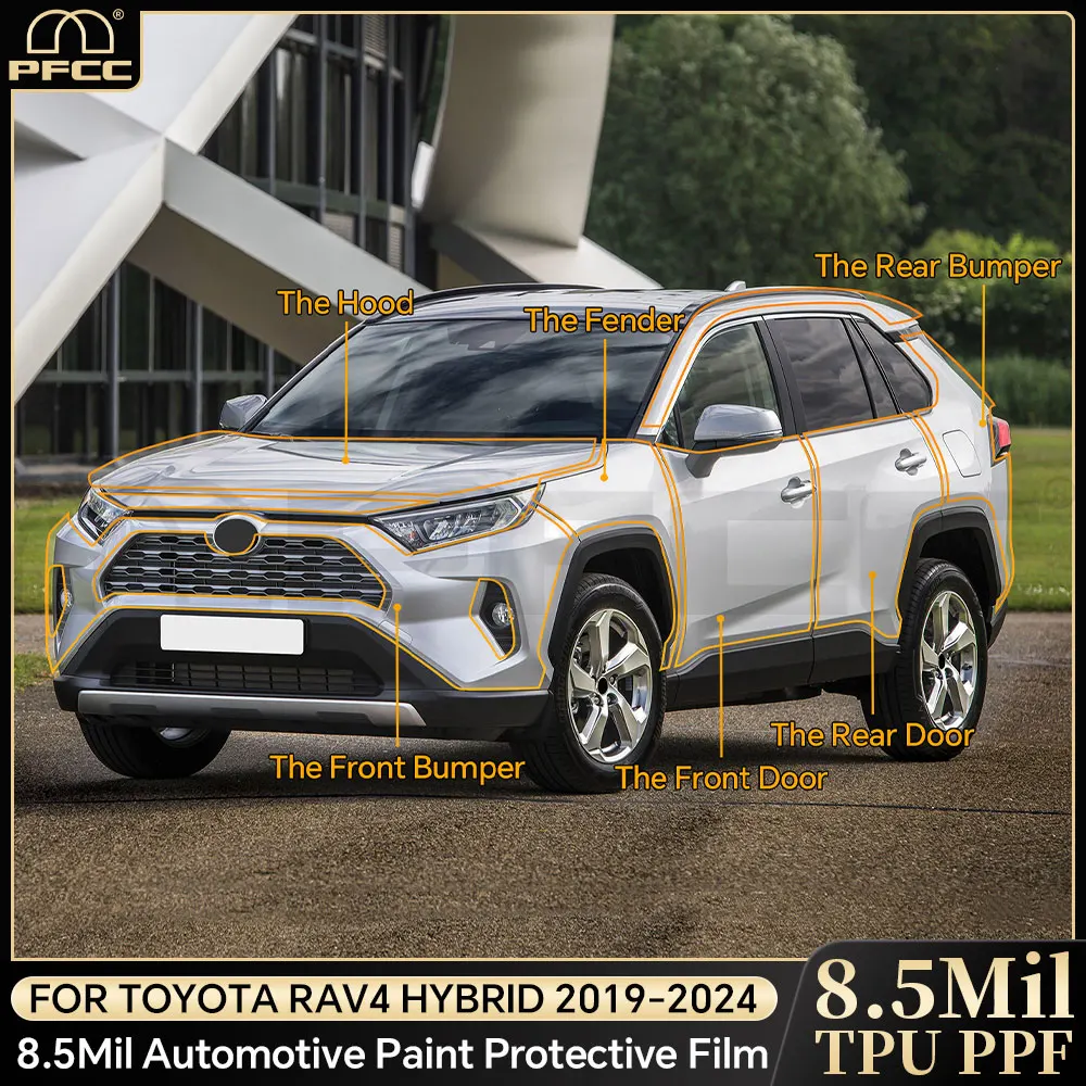 PPF TPU Car Precut Paint Protection Clear Film PPF TPU for Toyota RAV4 Hybrid XA50 2019-2024 Accessories Kit Sticker Transparent
PPF TPU Car Precut Paint Protection Clear Film PPF TPU for Toyota RAV4 Hybrid XA50 2019-2024 Accessories Kit Sticker Transparent