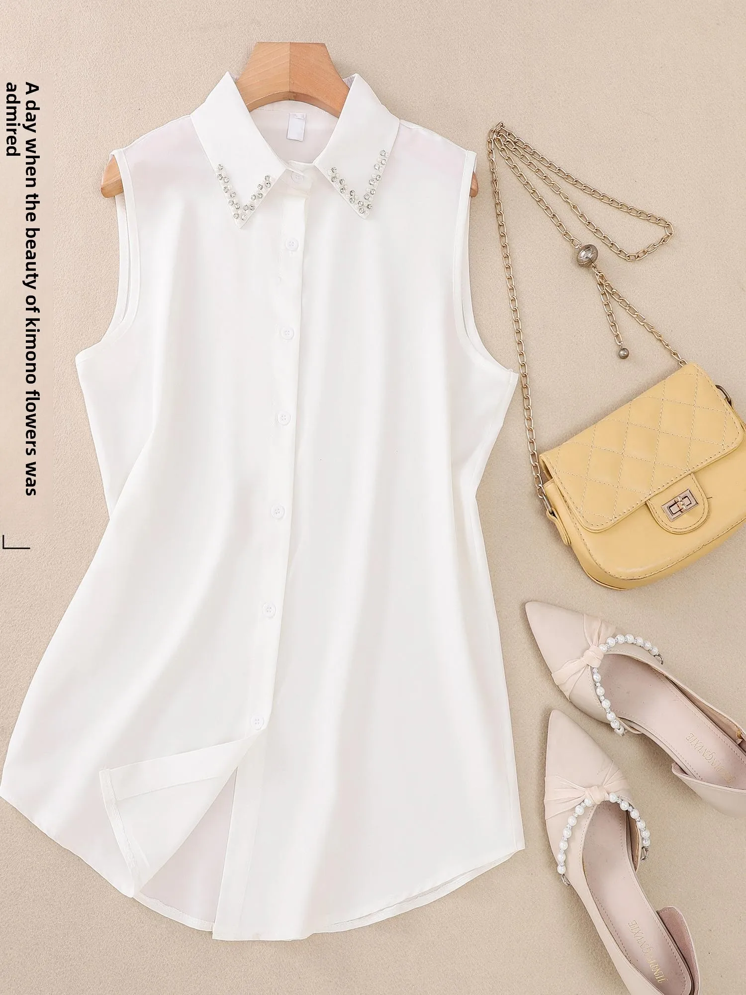 Spring 2025 Loose Slimming Color Simple Casual Svel irt plus Size Ele Versatile Single Button Trendy Top
Spring 2025 Loose Slimming Color Simple Casual Svel irt plus Size Ele Versatile Single Button Trendy Top