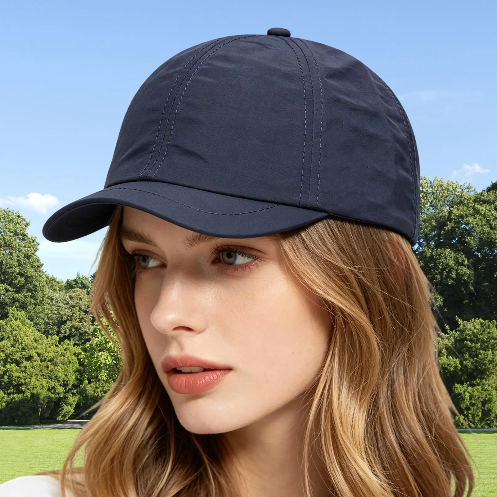 Short Brim Hats For Men Men Women Sun Protection Summer Baseball Hat For Dad For Outdoor Travel Running Camping Fishing Hiking
Short Brim Hats For Men Men Women Sun Protection Summer Baseball Hat For Dad For Outdoor Travel Running Camping Fishing Hiking