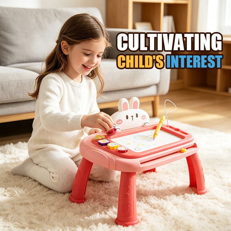 Magnetic Drawing Board Doodle Painting Table Toddler Writing Board Learning Paint Tool Educational Toy Children Birthday Gifts
Magnetic Drawing Board Doodle Painting Table Toddler Writing Board Learning Paint Tool Educational Toy Children Birthday Gifts