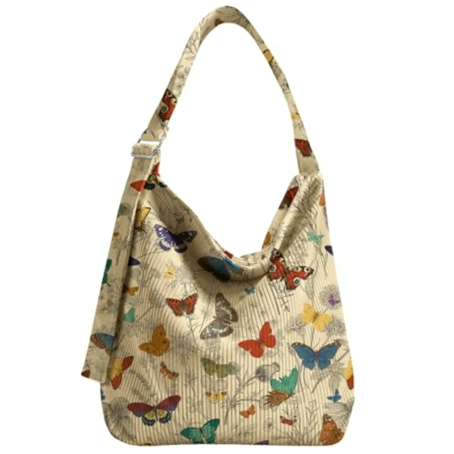 Corduroy Tote Bag with Zipper - Large Shoulder Hobo Bag for Women Cute Handbags Big Capacity Travel Work Bag
Corduroy Tote Bag with Zipper - Large Shoulder Hobo Bag for Women Cute Handbags Big Capacity Travel Work Bag