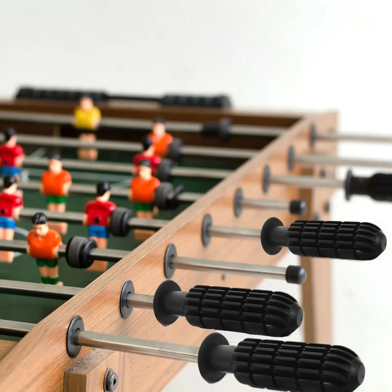 1Set Plastic Foosball Handles Set Ergonomic Design for Precise Control Smooth Gameplay Compatible with Multiple Table Soccer
1Set Plastic Foosball Handles Set Ergonomic Design for Precise Control Smooth Gameplay Compatible with Multiple Table Soccer
