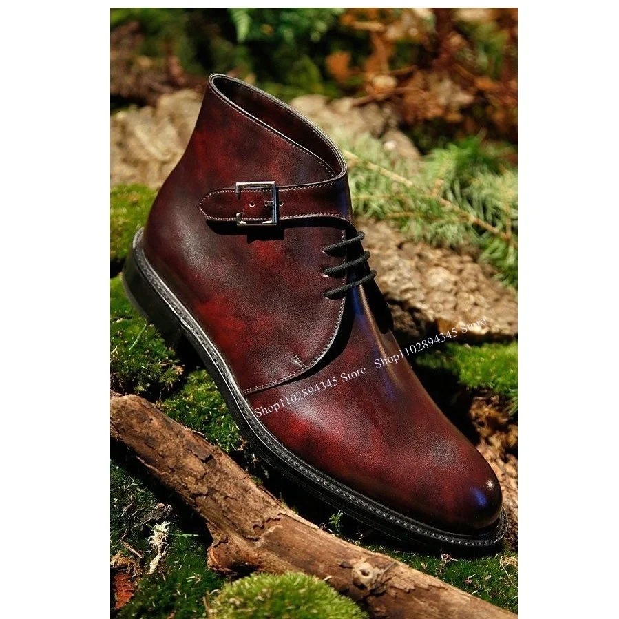 Brown Lace Up Matte Men Shoes Men's Dress Shoes Leather Pumps High Quality Party Shoes Fashion Big Size 48 Zapatillas Mujer
Brown Lace Up Matte Men Shoes Men's Dress Shoes Leather Pumps High Quality Party Shoes Fashion Big Size 48 Zapatillas Mujer