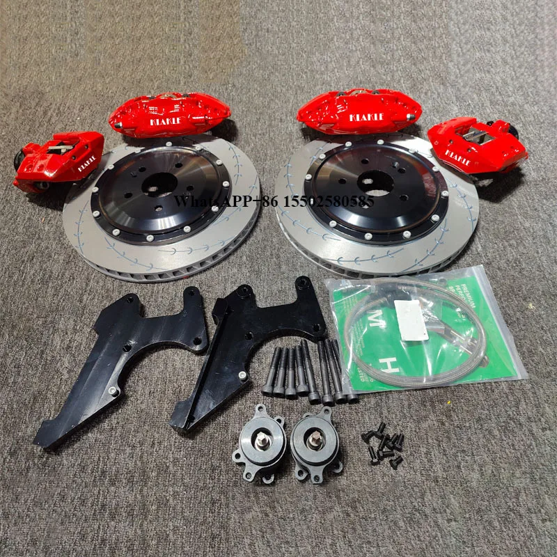 KLAKLE Car Parts 4 Piston Brake System Rear Dual Brake Caliper 380*28mm Disc Rotor for VW MK7 GTI Kit
KLAKLE Car Parts 4 Piston Brake System Rear Dual Brake Caliper 380*28mm Disc Rotor for VW MK7 GTI Kit