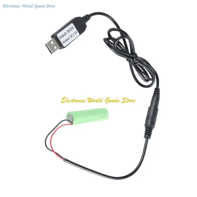 A3PD USB 5V 2A to 1.5V1A AA LR6 Dummy Battery Power Cable Battery Eliminators Line
A3PD USB 5V 2A to 1.5V1A AA LR6 Dummy Battery Power Cable Battery Eliminators Line