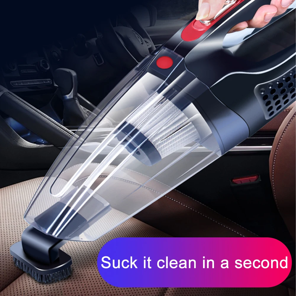 120W Mini Car Vacuum Cleaner 5000Pa 28000min Handheld Wireless Charging Model High Power Small Car Home Interior Vacuum Cleaner
120W Mini Car Vacuum Cleaner 5000Pa 28000min Handheld Wireless Charging Model High Power Small Car Home Interior Vacuum Cleaner