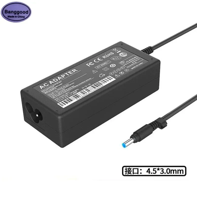 19.5V 2.31A 4.5x3.0mm 45W Laptop AC Power Adapter Charger For Dell Inspiron 11 13 14 17 7000 5000 Series HP 15-r052nr 741727-001
19.5V 2.31A 4.5x3.0mm 45W Laptop AC Power Adapter Charger For Dell Inspiron 11 13 14 17 7000 5000 Series HP 15-r052nr 741727-001