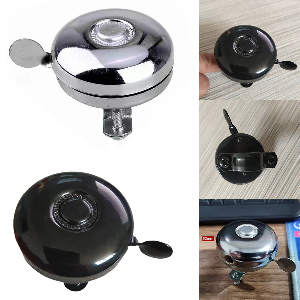 5.2cm Dia Bike Chrome Bell Silver Black Replacement Iron Accessories Practical Folding Bicycles Parts Handlebar
5.2cm Dia Bike Chrome Bell Silver Black Replacement Iron Accessories Practical Folding Bicycles Parts Handlebar