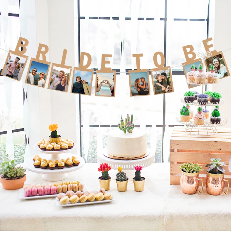 1 Set Bride To Be Photo Frame Banner Wedding Bunting Garland Decoration Bridal Shower Hen Bachelorette Party Hanging Supplies 7
1 Set Bride To Be Photo Frame Banner Wedding Bunting Garland Decoration Bridal Shower Hen Bachelorette Party Hanging Supplies 7