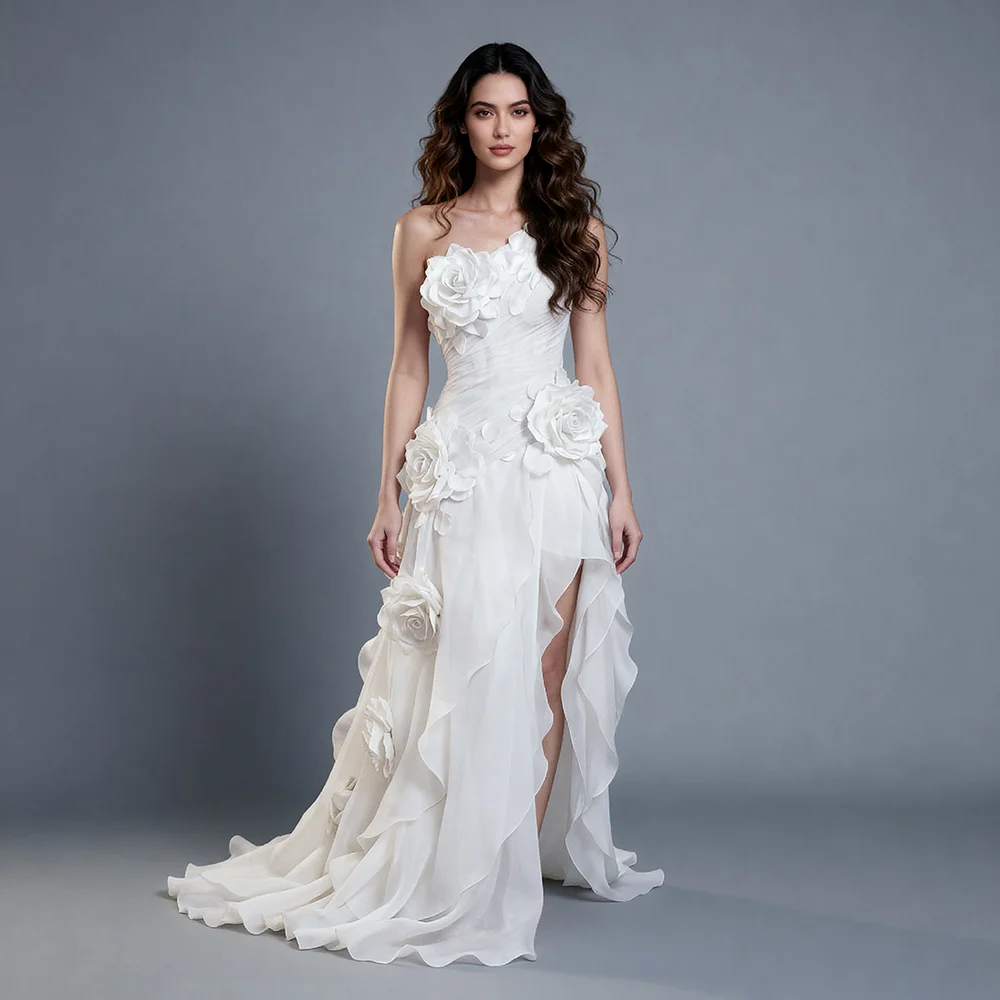Handmade Floral Flowy Long Dress Elegant Photoshoot Gown Formal Occasion Dress Custom Couture Evening Gown for Photo Shoot
Handmade Floral Flowy Long Dress Elegant Photoshoot Gown Formal Occasion Dress Custom Couture Evening Gown for Photo Shoot