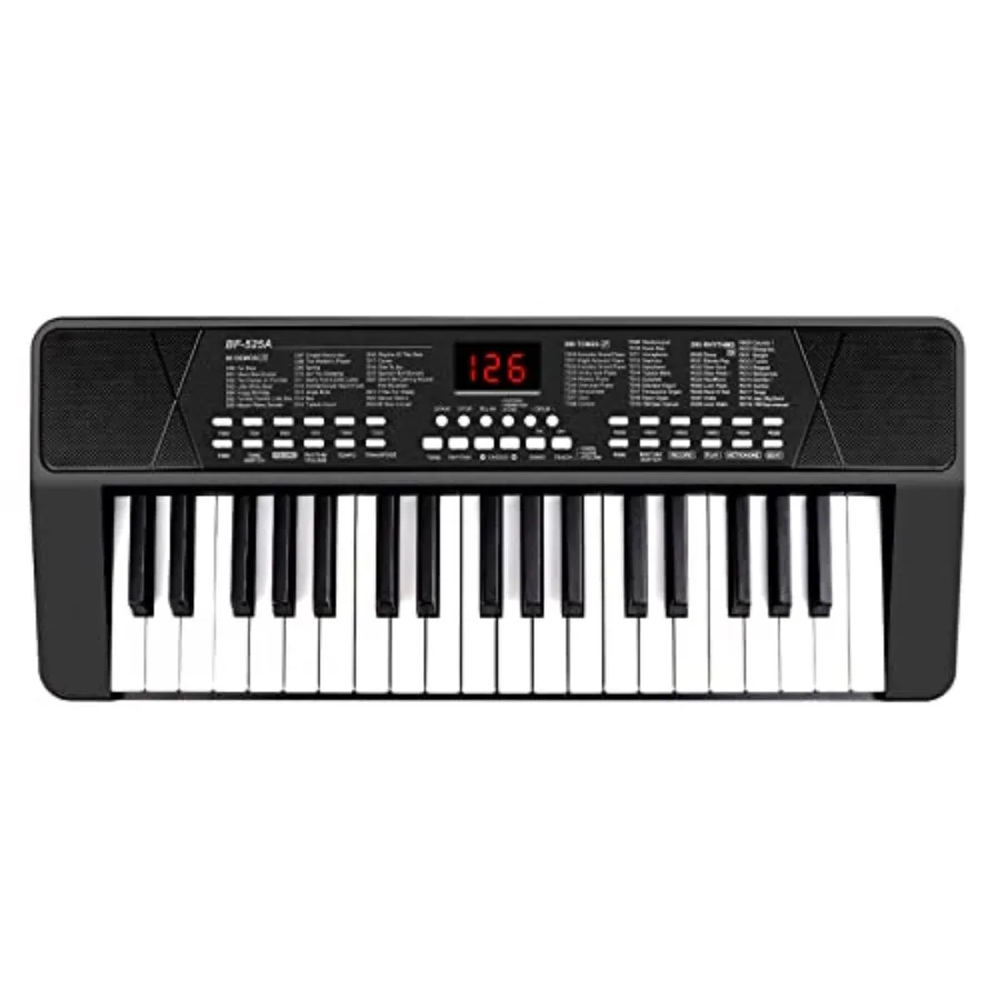 Piano Keyboard for Beginners, 37 Keys PIano, Built-in 1200mA Rechargeable Battery Electronic Piano Keyboards Portable Music Key
Piano Keyboard for Beginners, 37 Keys PIano, Built-in 1200mA Rechargeable Battery Electronic Piano Keyboards Portable Music Key