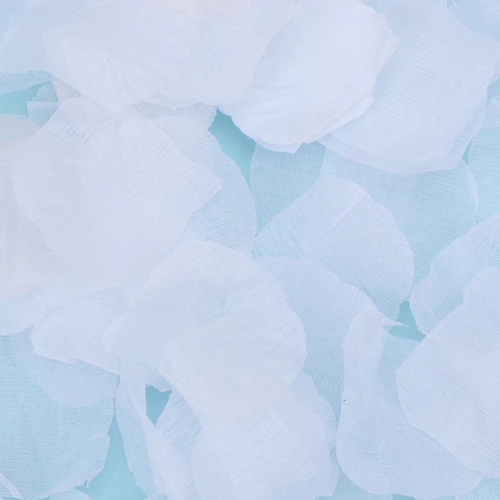 2000 Pcs Simulation Rose Petals Artificial Wedding Decor Holiday Party White Silk Cloth Fake Flower Bed Petals Lightweight
2000 Pcs Simulation Rose Petals Artificial Wedding Decor Holiday Party White Silk Cloth Fake Flower Bed Petals Lightweight