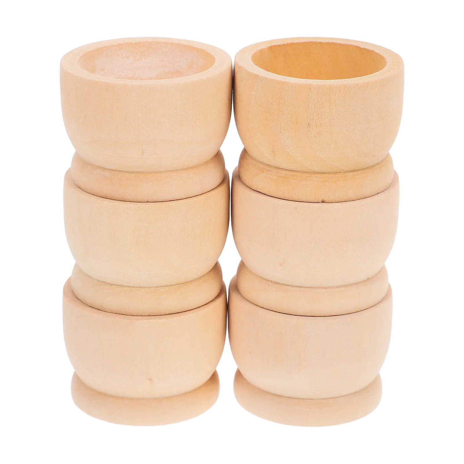 6Pcs Wooden Egg Display Stand Easter Theme Unfinished Natural Wood DIY Craft Set for Boiled Eggs Rustic Table Decor Centerpiece
6Pcs Wooden Egg Display Stand Easter Theme Unfinished Natural Wood DIY Craft Set for Boiled Eggs Rustic Table Decor Centerpiece