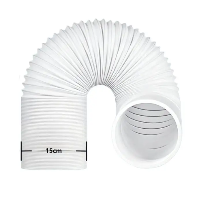 Portable AC Dual Exhaust Hose Kit with Steel Wire Reinforced Ducts and Flat Nozzle Connectors for Tents and Vehicle
Portable AC Dual Exhaust Hose Kit with Steel Wire Reinforced Ducts and Flat Nozzle Connectors for Tents and Vehicle