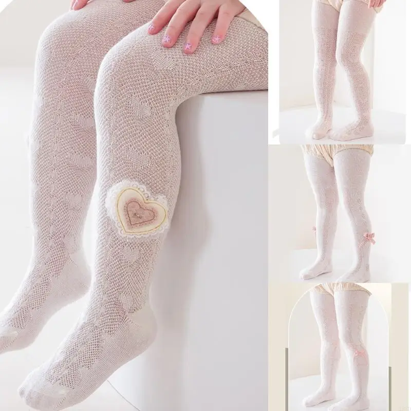 23GD Spring Hollows Socks Breathable Stretchy Tights Child Princess Bowties Stockings
23GD Spring Hollows Socks Breathable Stretchy Tights Child Princess Bowties Stockings