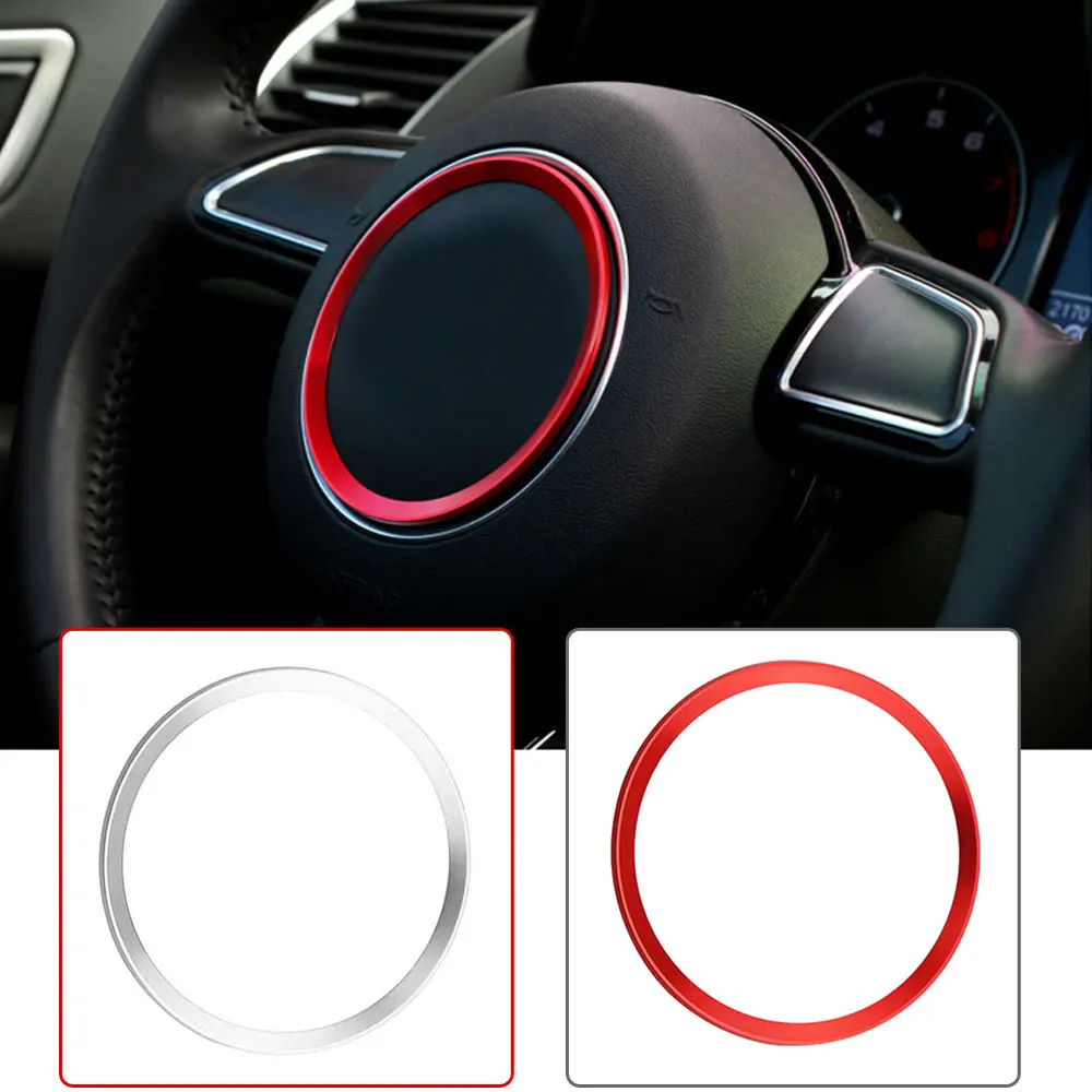 Red Silver Car Styling Auto Steering Wheel Hub Cover Sticker Decoration Ring Case for Audi A1 A3 S3 A4 A5 S5 A7 S7 Q3 Q5 TT
Red Silver Car Styling Auto Steering Wheel Hub Cover Sticker Decoration Ring Case for Audi A1 A3 S3 A4 A5 S5 A7 S7 Q3 Q5 TT
