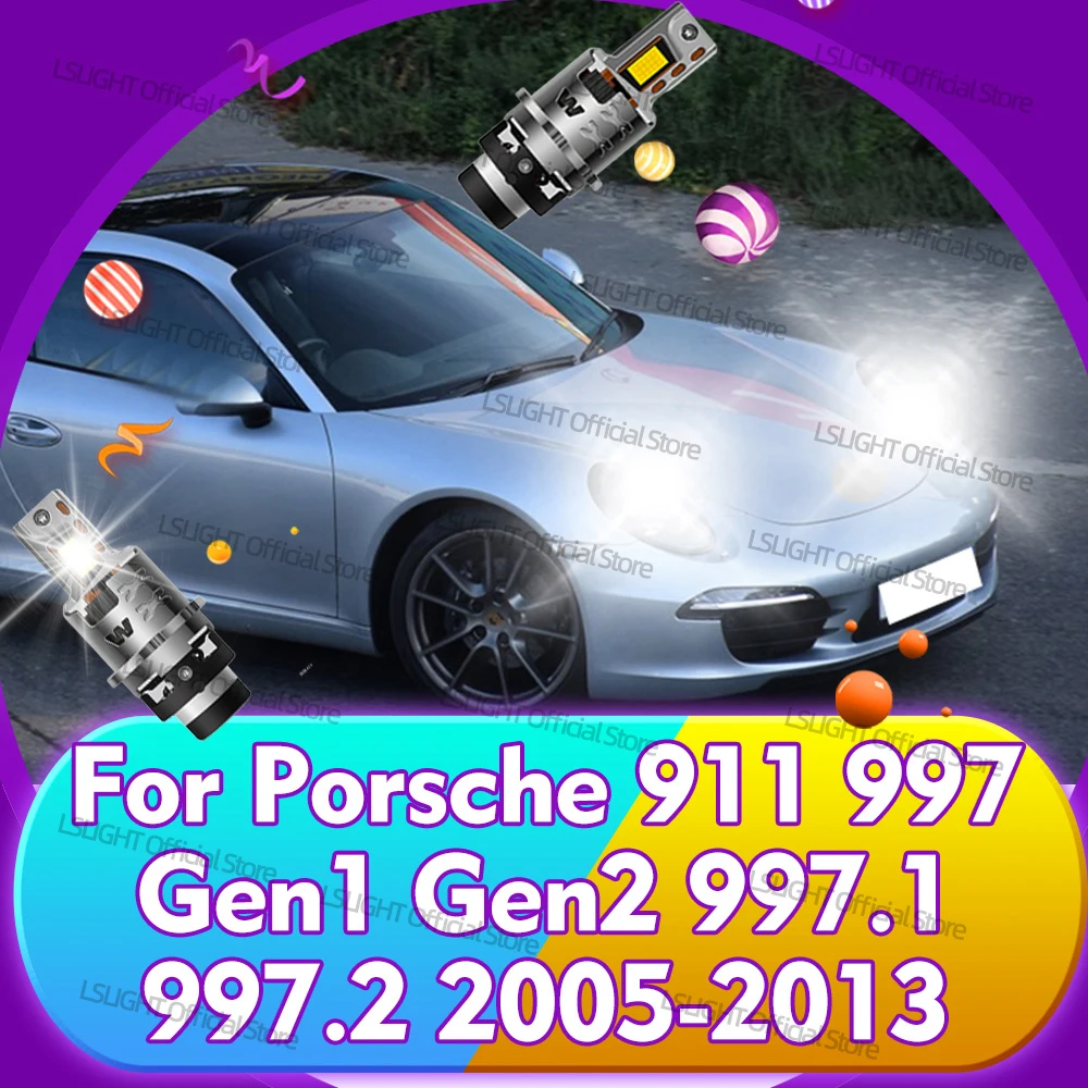 2x медные трубки фар светодиодные D2S D2R для Porsche 911 997 Gen1 Gen2 997.1 997.2 2005-2013 авто фары 30000LM лампы 110 Вт
2x медные трубки фар светодиодные D2S D2R для Porsche 911 997 Gen1 Gen2 997.1 997.2 2005-2013 авто фары 30000LM лампы 110 Вт