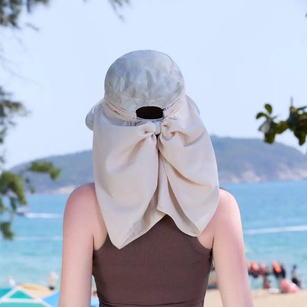 Portable Wide-Brimmed Shawl Fisherman Hat Sunscreen Adjustable Mask Hat Lightweight Solid Color Sunshade Sun Hat Cycling
Portable Wide-Brimmed Shawl Fisherman Hat Sunscreen Adjustable Mask Hat Lightweight Solid Color Sunshade Sun Hat Cycling