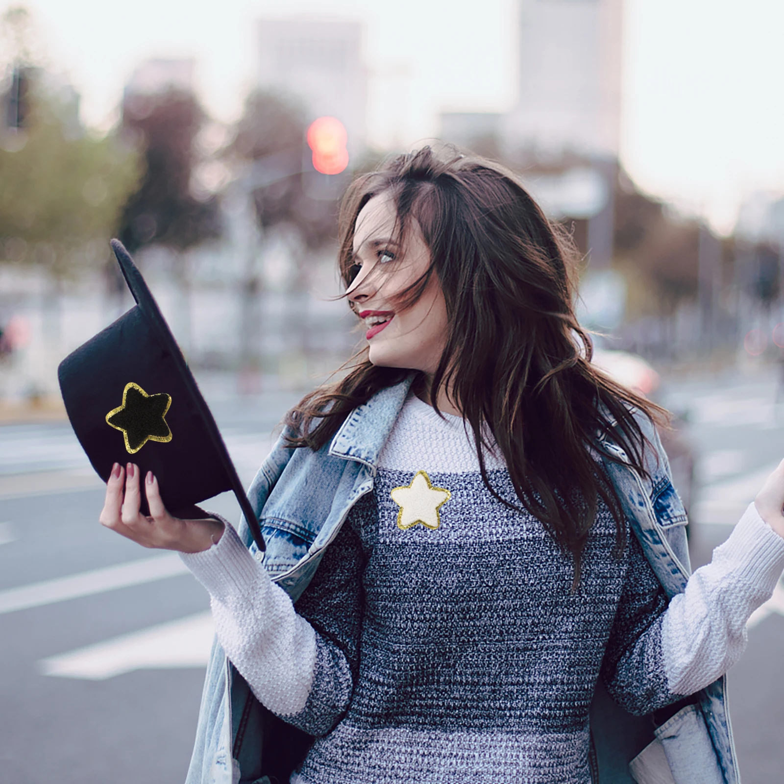 32pcs Chenille Star Patches Applique Lightweight Compact Size Iron On Sew Clothes Jeans Bags Books Backpacks Stylish Glitter
32pcs Chenille Star Patches Applique Lightweight Compact Size Iron On Sew Clothes Jeans Bags Books Backpacks Stylish Glitter