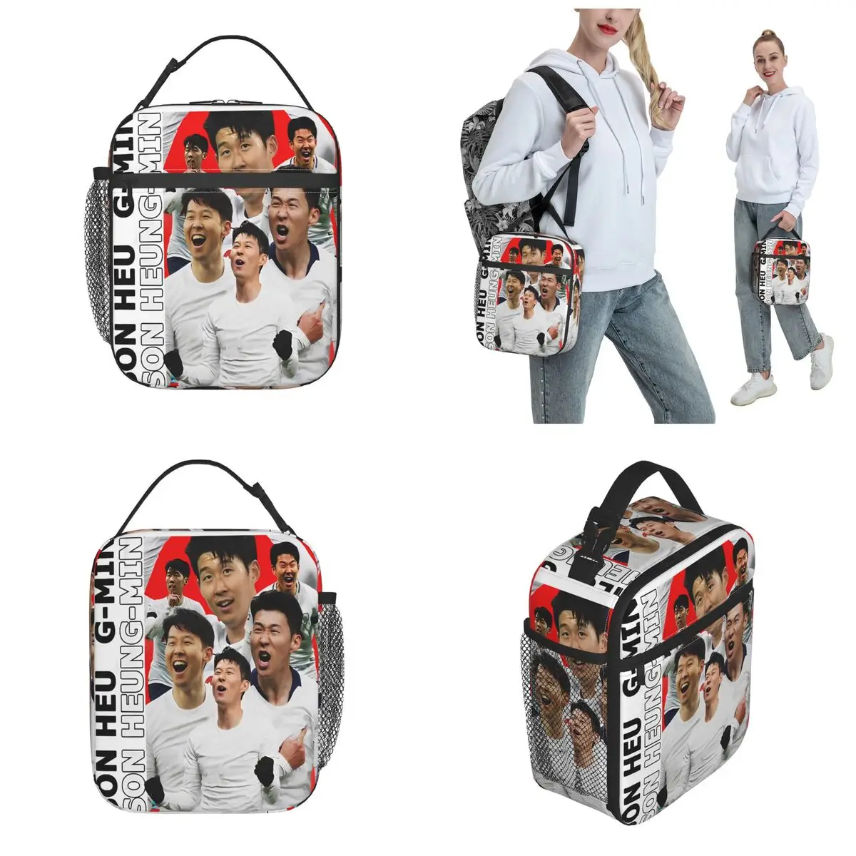 Изолированные сумки для обеда для футбола и футбола Son Heung-Min, контейнер для обеда номер 7, сумка-холодильник, сумка-тоут, ланч-бокс для колледжа, пикника для девочек и мальчиков
Изолированные сумки для обеда для футбола и футбола Son Heung-Min, контейнер для обеда номер 7, сумка-холодильник, сумка-тоут, ланч-бокс для колледжа, пикника для девочек и мальчиков