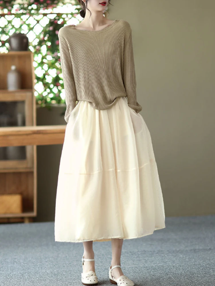 Maxi Women's Skirt With Pocket Long Female Skirts Chubby New In A Line Modest Luxury Elegant Y2k Vintage Offer Aesthetic Hot V
Maxi Women's Skirt With Pocket Long Female Skirts Chubby New In A Line Modest Luxury Elegant Y2k Vintage Offer Aesthetic Hot V