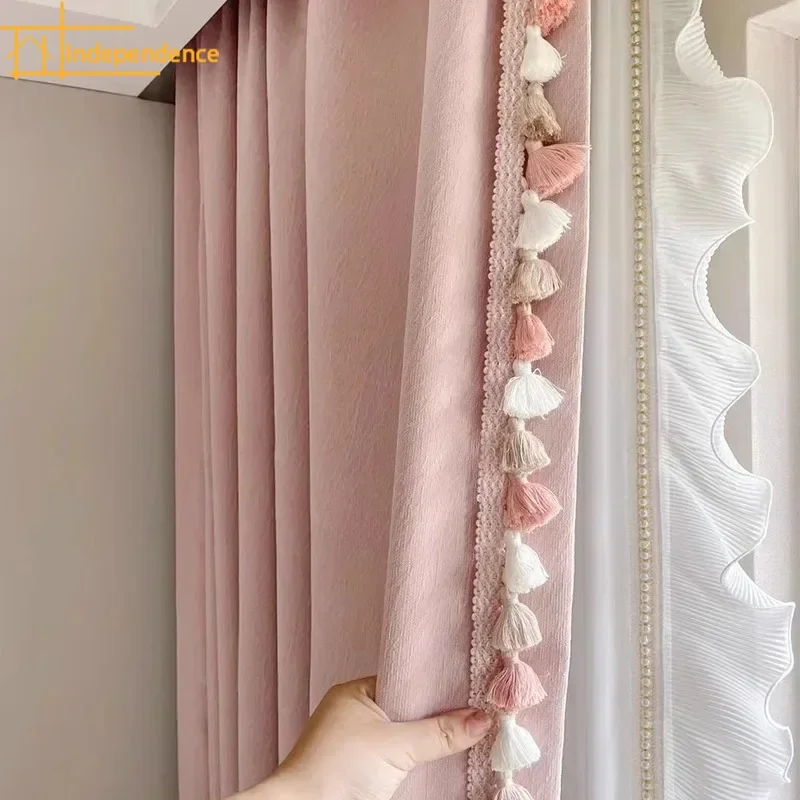 French Texture Chenille Jacquard Thickened Lace Splicing Curtains for Bedroom Living Room French Window Customized
French Texture Chenille Jacquard Thickened Lace Splicing Curtains for Bedroom Living Room French Window Customized
