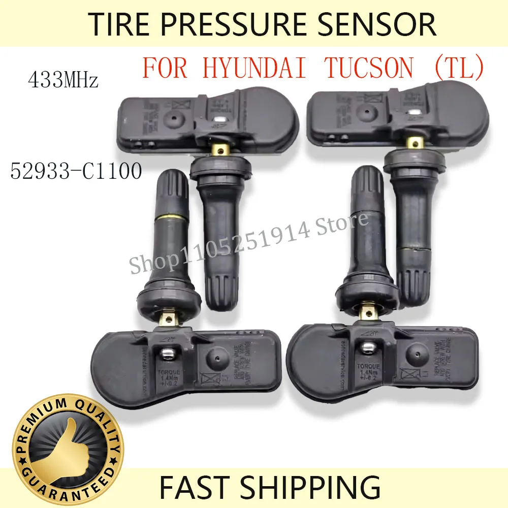 TPMS SENSOR 433MHz 52933-C1100 FOR 2015 2016 2017 2018 2019 2020 HYUNDAI TUCSON (TL) TIRE PRESSURE SENSOR HYUNDAI TPMS
TPMS SENSOR 433MHz 52933-C1100 FOR 2015 2016 2017 2018 2019 2020 HYUNDAI TUCSON (TL) TIRE PRESSURE SENSOR HYUNDAI TPMS