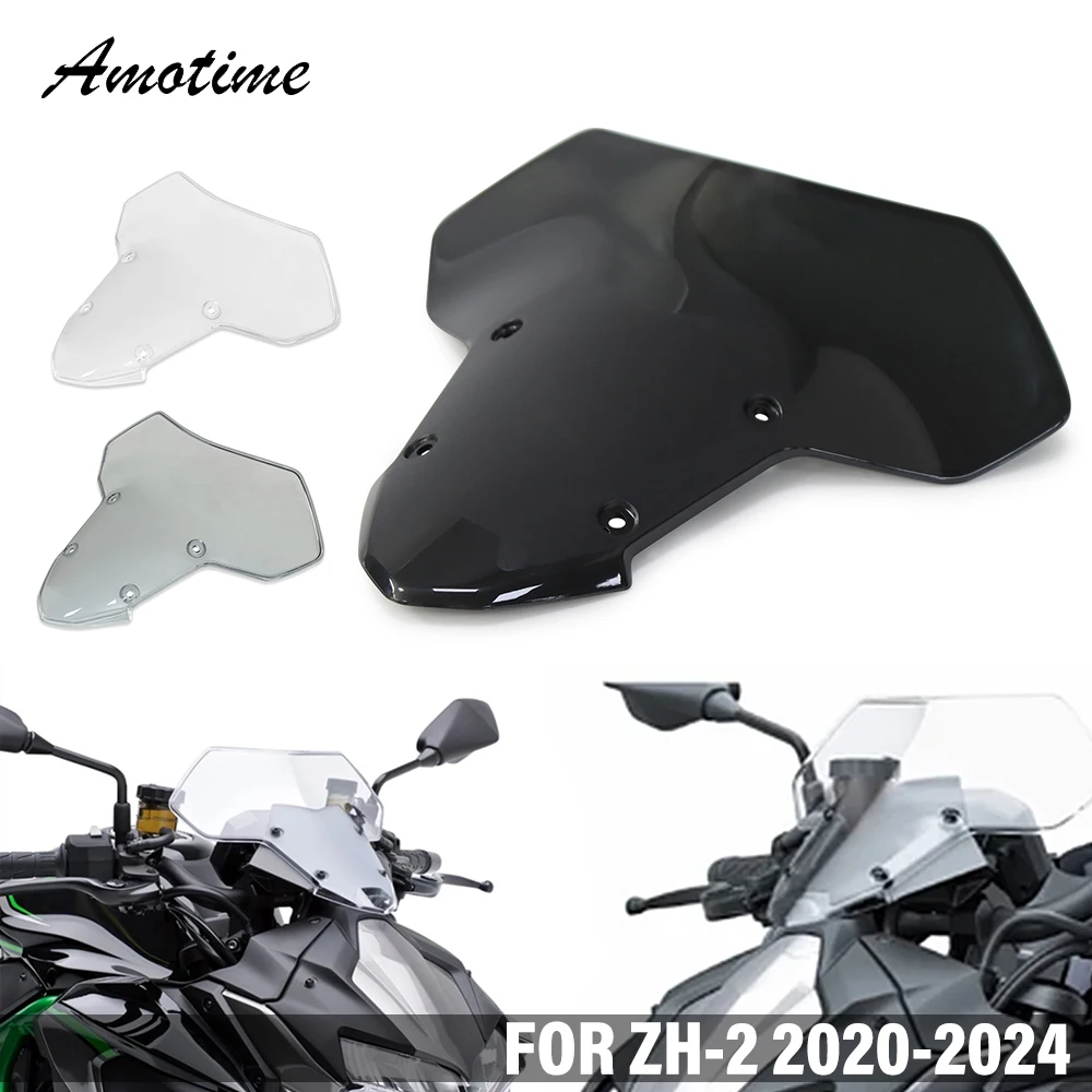 Z-H2 Windscreen Windshield Wind Deflector Shield Screen Visor Glass For Kawasaki Ninja ZH2 Z H2 SE 2020 2021 2022 2023 2024
Z-H2 Windscreen Windshield Wind Deflector Shield Screen Visor Glass For Kawasaki Ninja ZH2 Z H2 SE 2020 2021 2022 2023 2024