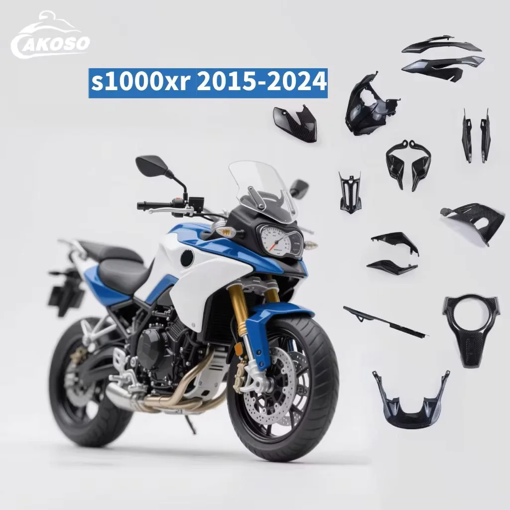 Pure Carbon Fiber Fairing Kit for BMW S1000XR Motorcycle Racing Mod
Pure Carbon Fiber Fairing Kit for BMW S1000XR Motorcycle Racing Mod