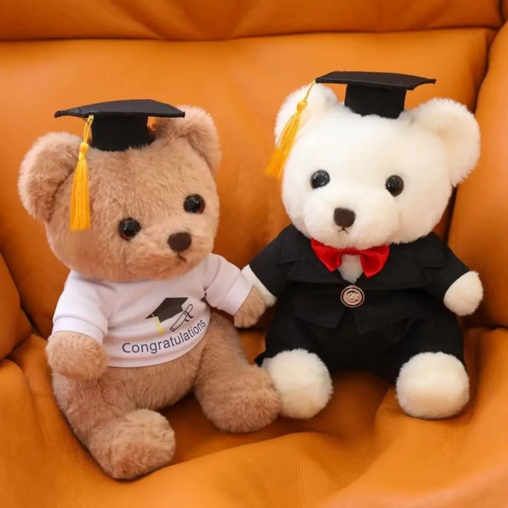 Stuffed Toy Doctor Cap Graduation Bear Doll Cartoon With Doctorial Hat Bachelor Bear Plush Toy Soft Doll 23cm
Stuffed Toy Doctor Cap Graduation Bear Doll Cartoon With Doctorial Hat Bachelor Bear Plush Toy Soft Doll 23cm