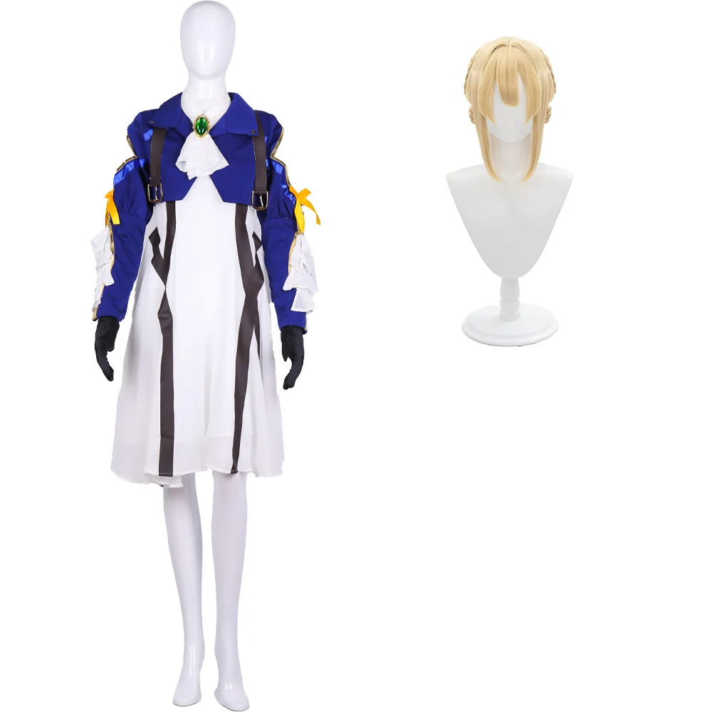 Anime Violet Evergarden Cosplay Costume Violet Evergarden Cosplay Women French Dress Outfit Halloween Clothes
Anime Violet Evergarden Cosplay Costume Violet Evergarden Cosplay Women French Dress Outfit Halloween Clothes