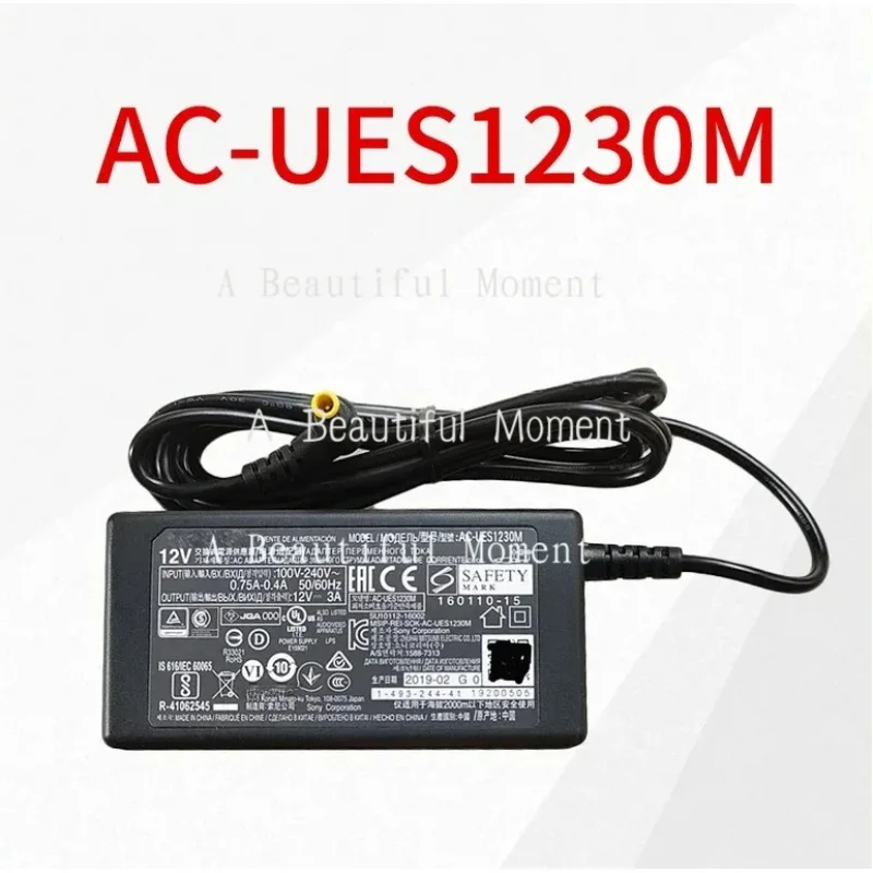 CHEN Original AC-UES1230 AC-UES1230M 12V 3A Power Adapter For Sony D70P D100P HD1 HD3V HD7V BRC-300P Surveillance Camera
CHEN Original AC-UES1230 AC-UES1230M 12V 3A Power Adapter For Sony D70P D100P HD1 HD3V HD7V BRC-300P Surveillance Camera