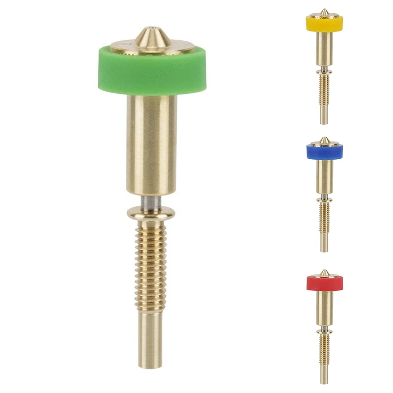 1Pcs All-In-One Brass Titanium Nozzle Heatbreak Brass Titanium Nozzle For Revo Hotend Extruder Durable Easy Install 0.6Mm
1Pcs All-In-One Brass Titanium Nozzle Heatbreak Brass Titanium Nozzle For Revo Hotend Extruder Durable Easy Install 0.6Mm