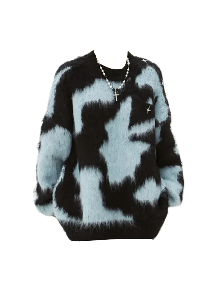 Harajuku Autumn Winter Jumpers Tops Contrast Color Women Plush Soft Baggy Streetwear Chic Femme O-Neck Y2K Sweaters Pullovers
Harajuku Autumn Winter Jumpers Tops Contrast Color Women Plush Soft Baggy Streetwear Chic Femme O-Neck Y2K Sweaters Pullovers