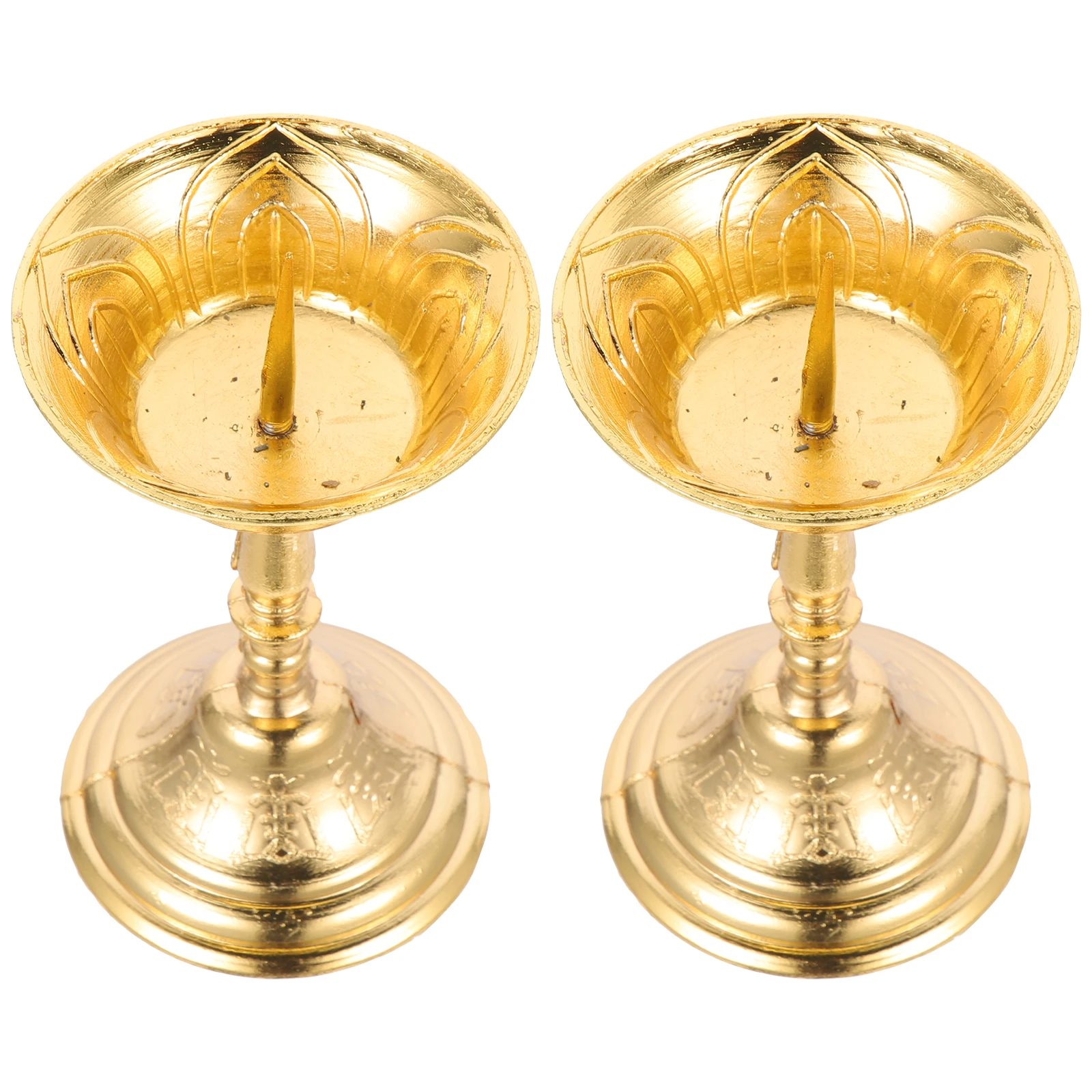2 Retro Lotus Candlesticks Golden Banquet Decorative Display Vintage Home Craft Ornaments Smooth Surface Bedroom Living Room
2 Retro Lotus Candlesticks Golden Banquet Decorative Display Vintage Home Craft Ornaments Smooth Surface Bedroom Living Room