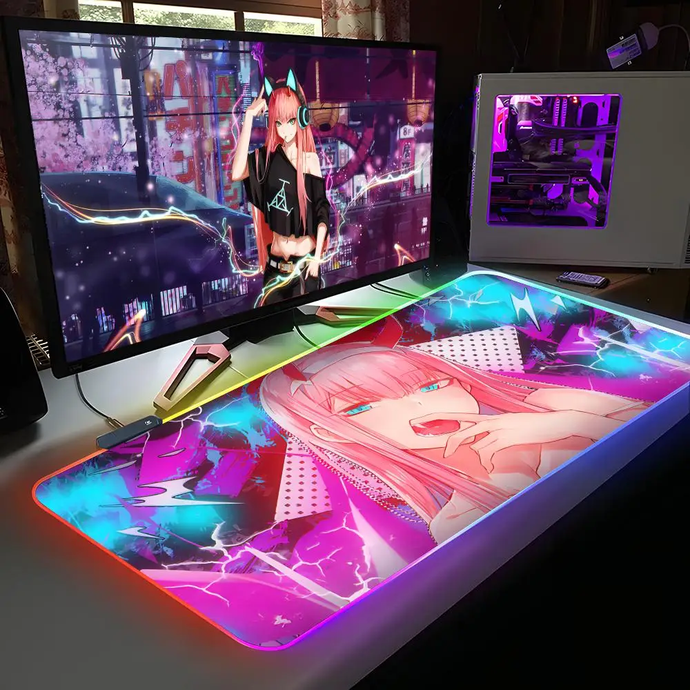 Darling FranXX Zero Two Mouse Pad RGB Rubber Computer Laptop Official Game Colored esports Aesthetic Fashion Luxury Gift Mat
Darling FranXX Zero Two Mouse Pad RGB Rubber Computer Laptop Official Game Colored esports Aesthetic Fashion Luxury Gift Mat