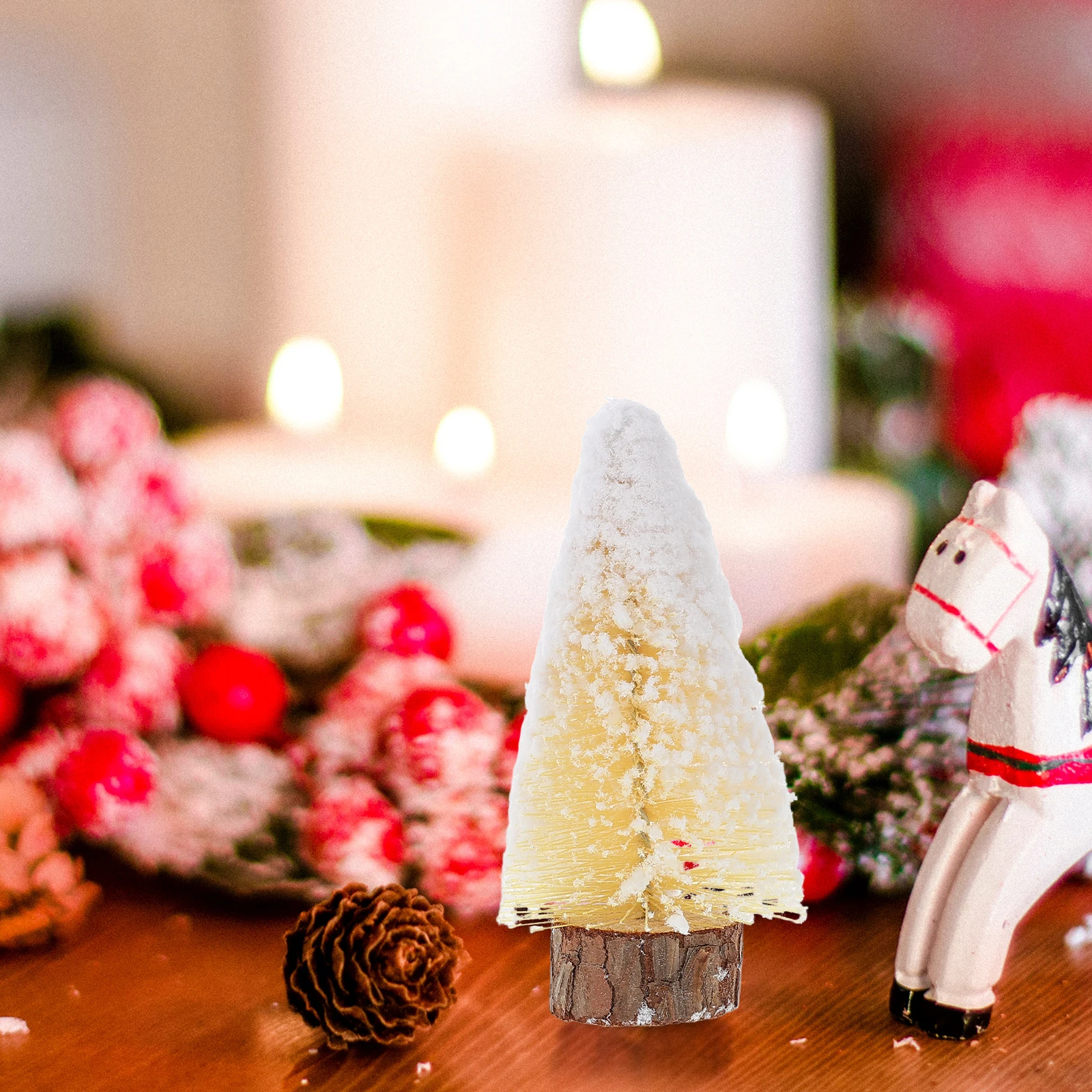 Miniature Christmas Snow Flocked Frosted Pine Needle Wood Base Small Artificial Slim Xmas Tree Tabletop Holiday Decor Kitchen
Miniature Christmas Snow Flocked Frosted Pine Needle Wood Base Small Artificial Slim Xmas Tree Tabletop Holiday Decor Kitchen