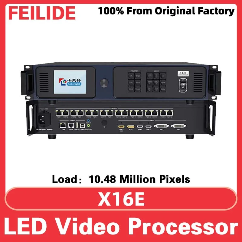 Colorlight X16E Full Color RGB Module Rental Screen Video Wall Controller LED Display Screen Video Processor Supports DP HDMI
Colorlight X16E Full Color RGB Module Rental Screen Video Wall Controller LED Display Screen Video Processor Supports DP HDMI