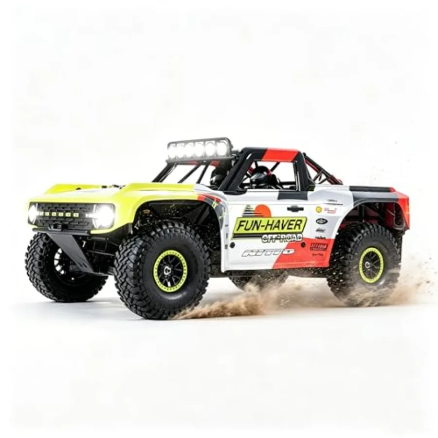 Радиоуправляемый внедорожник FMS 1/7 Brushless Ford Bronco RTR EBRC Short Course Truck, скорость до 80 км/ч, 4x4, для гонок по бездорожью, ливеринг 2024, водонепроницаемый.
Радиоуправляемый внедорожник FMS 1/7 Brushless Ford Bronco RTR EBRC Short Course Truck, скорость до 80 км/ч, 4x4, для гонок по бездорожью, ливеринг 2024, водонепроницаемый.