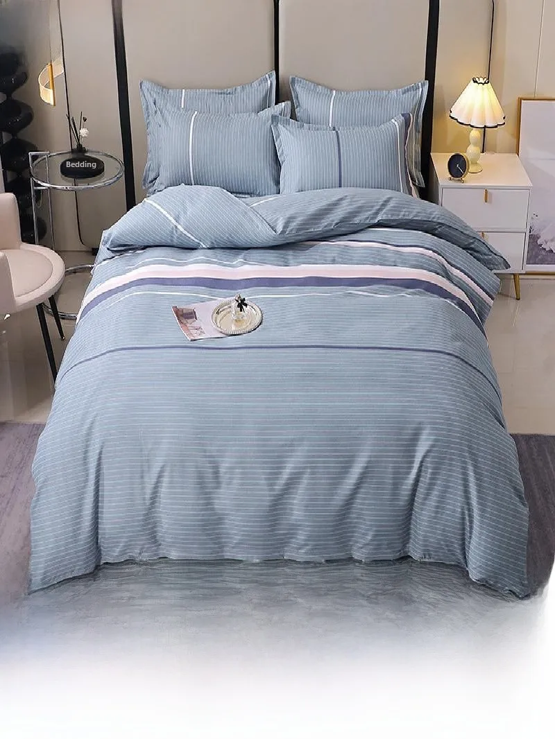 Modern Minimalist Thickened Plant Cotton Printed Bedding Set Dormitory Bed Sheet Cover Three-Piece Set Student Dormitory Bedding
Modern Minimalist Thickened Plant Cotton Printed Bedding Set Dormitory Bed Sheet Cover Three-Piece Set Student Dormitory Bedding