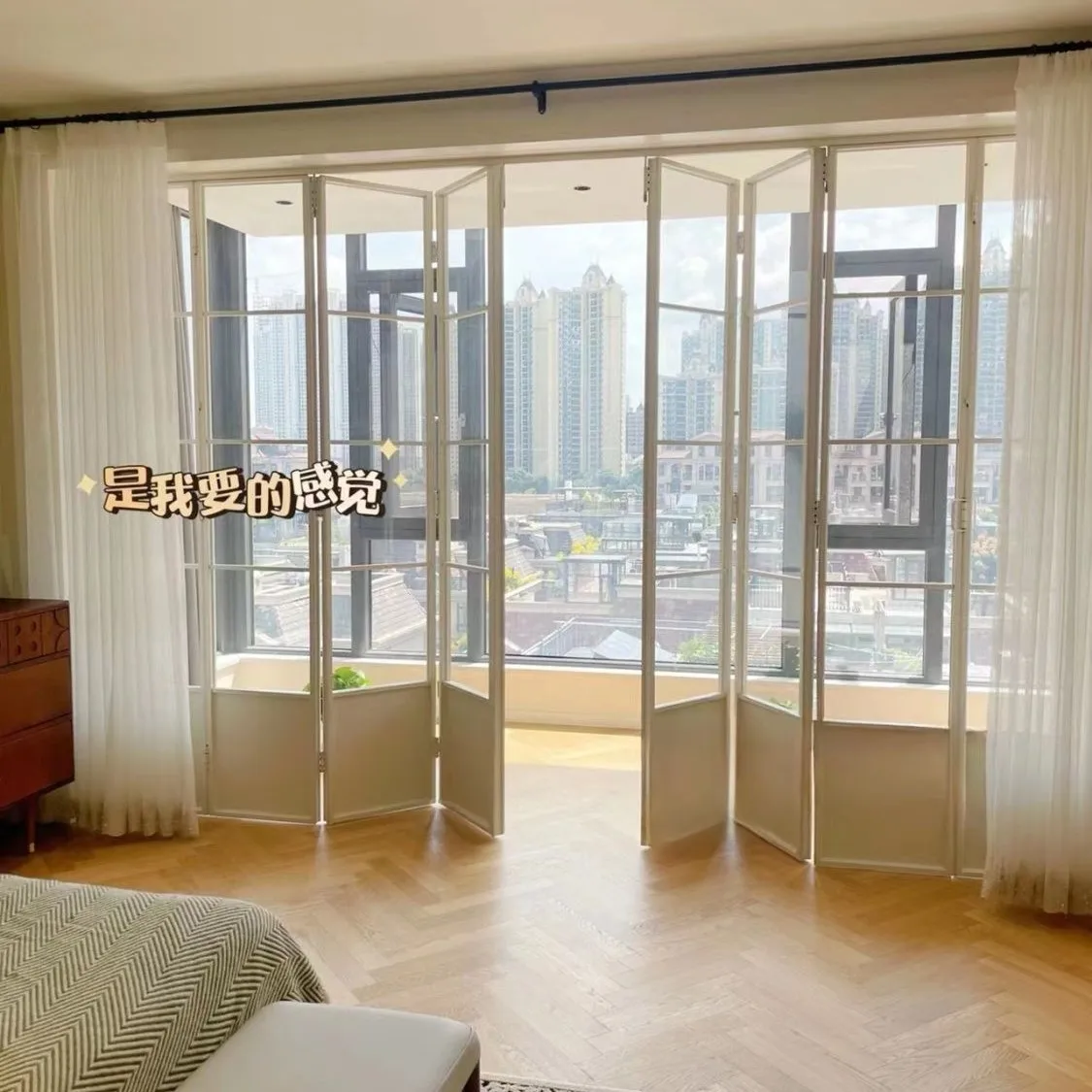 Extremely narrow French retro folding door partition sliding door titanium magnesium aluminum alloy bathroom kitchen
Extremely narrow French retro folding door partition sliding door titanium magnesium aluminum alloy bathroom kitchen
