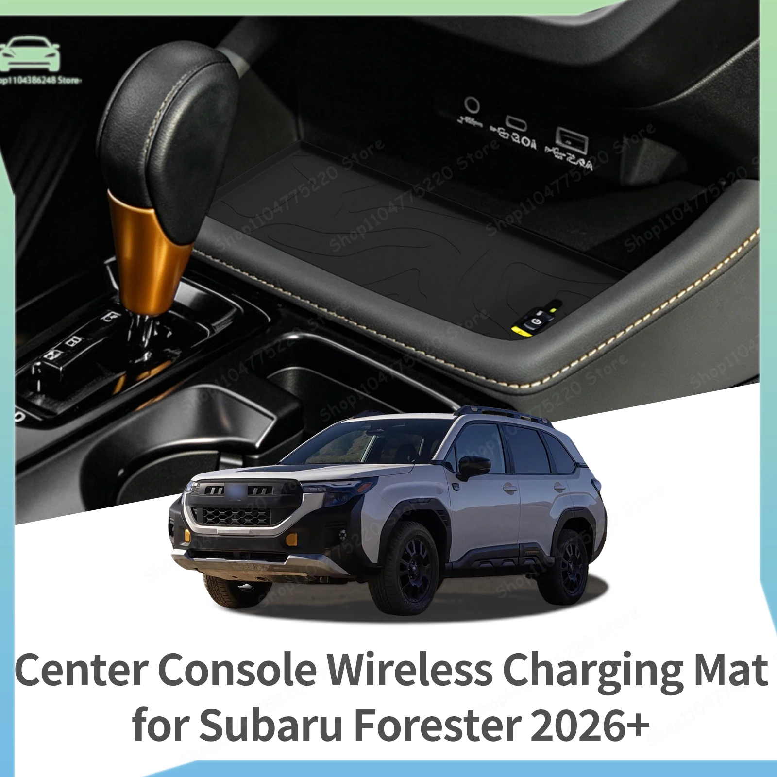Left Drive for Subaru Forester 2026 LHD Car Anti Dirt Pad Silicone Mobile Wireless Charging Anti-Slip Mats Accessiories
Left Drive for Subaru Forester 2026 LHD Car Anti Dirt Pad Silicone Mobile Wireless Charging Anti-Slip Mats Accessiories