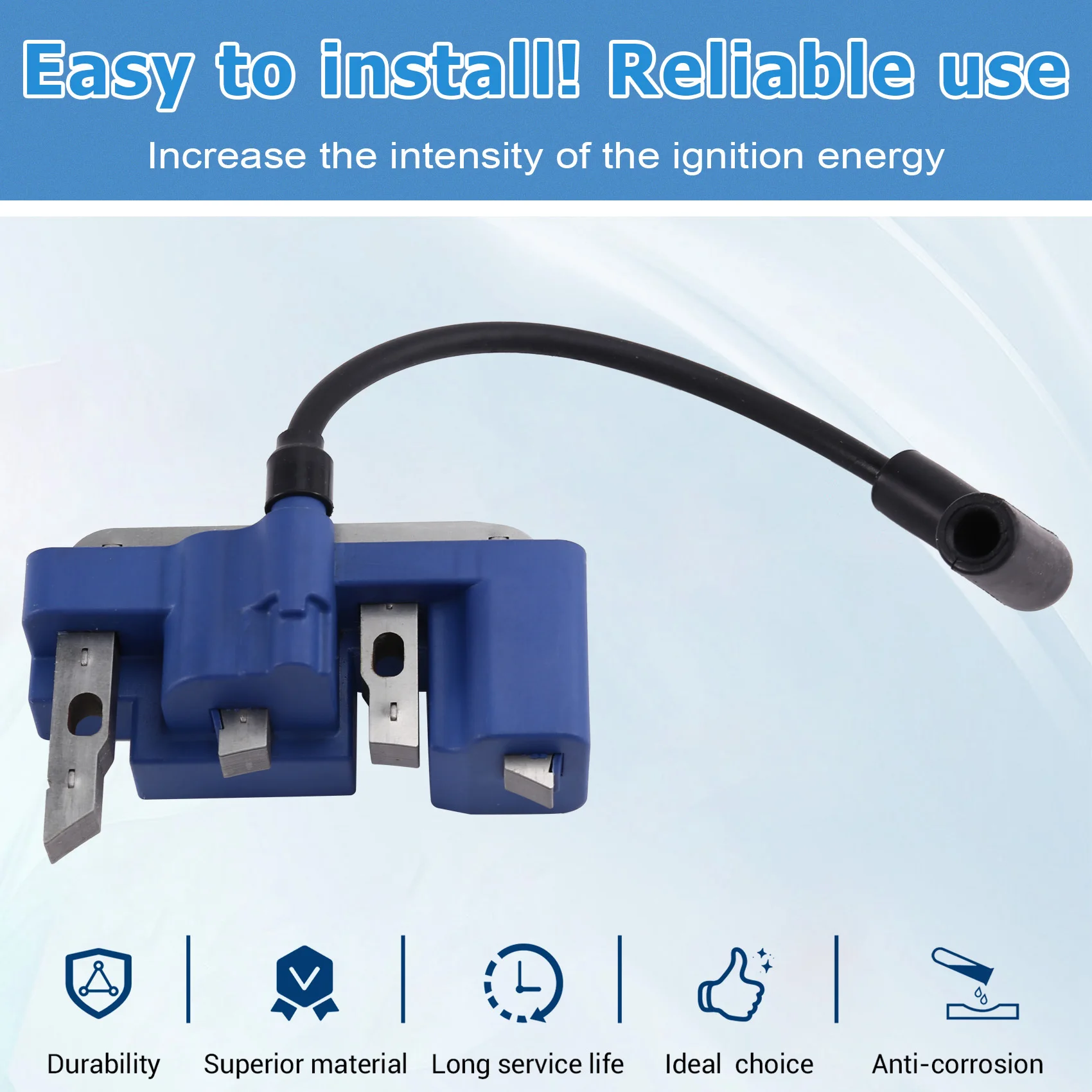 AB96-555681 Катушка зажигания якоря для Briggs & Stratton Kart Animal PVL Magneto Armature 12000 об/мин
AB96-555681 Катушка зажигания якоря для Briggs & Stratton Kart Animal PVL Magneto Armature 12000 об/мин