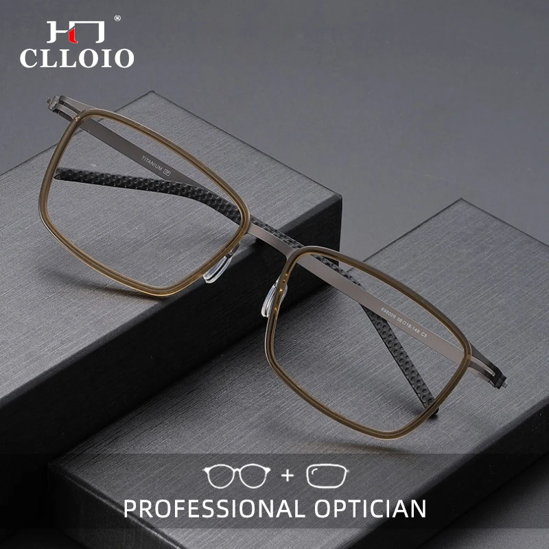 Очки для чтения CLLOIO Ultralight Business из титана с защитой от синего света, для коррекции близорукости, с возможностью индивидуальной настройки прогрессивных линз
Очки для чтения CLLOIO Ultralight Business из титана с защитой от синего света, для коррекции близорукости, с возможностью индивидуальной настройки прогрессивных линз