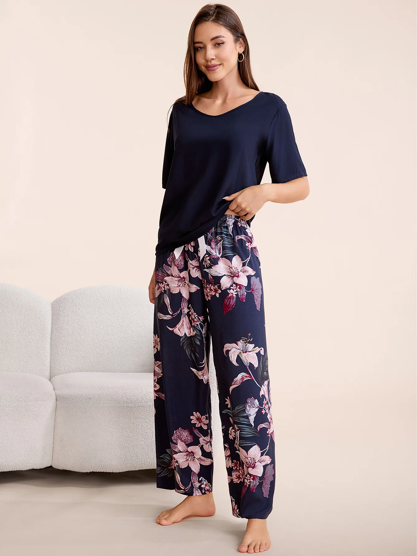 S-6XL пижамный комплект женский хлопковый домашний свободный покрой pyjamas women sleepwear
S-6XL пижамный комплект женский хлопковый домашний свободный покрой pyjamas women sleepwear