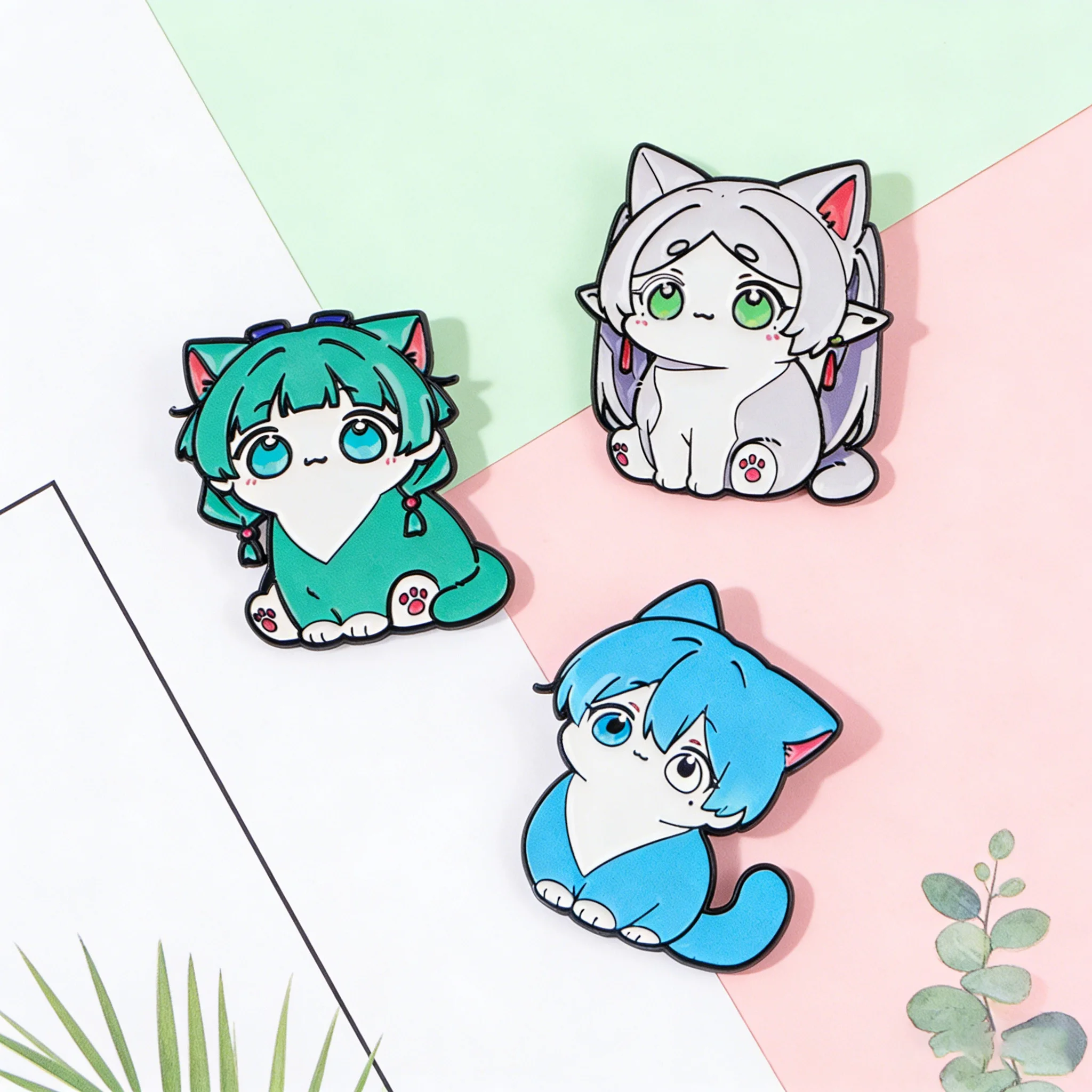 Cute Cartoon Cats Soft Enamel Pin Men Women Lapel Pins for Backpack Badges Metal Brooch for Clothes Jewelry Accessories Gifts
Cute Cartoon Cats Soft Enamel Pin Men Women Lapel Pins for Backpack Badges Metal Brooch for Clothes Jewelry Accessories Gifts