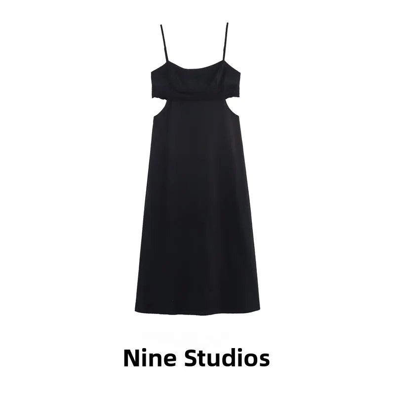 Ele Hollow out Embroidered Strap Long Dr Sexy Open Sle Women's Cotton Casual Summer Dr H Version No Sve
Ele Hollow out Embroidered Strap Long Dr Sexy Open Sle Women's Cotton Casual Summer Dr H Version No Sve
