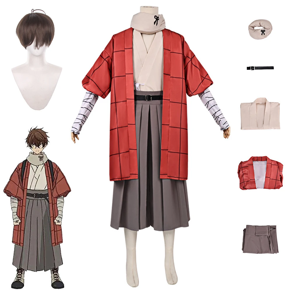 Sparks of Tomorrow Sakamoto Kihachi Cosplay Costume Nijusseiki Denki Mokuroku Men Haori Outfit with Wig for Halloween Comic Con
Sparks of Tomorrow Sakamoto Kihachi Cosplay Costume Nijusseiki Denki Mokuroku Men Haori Outfit with Wig for Halloween Comic Con
