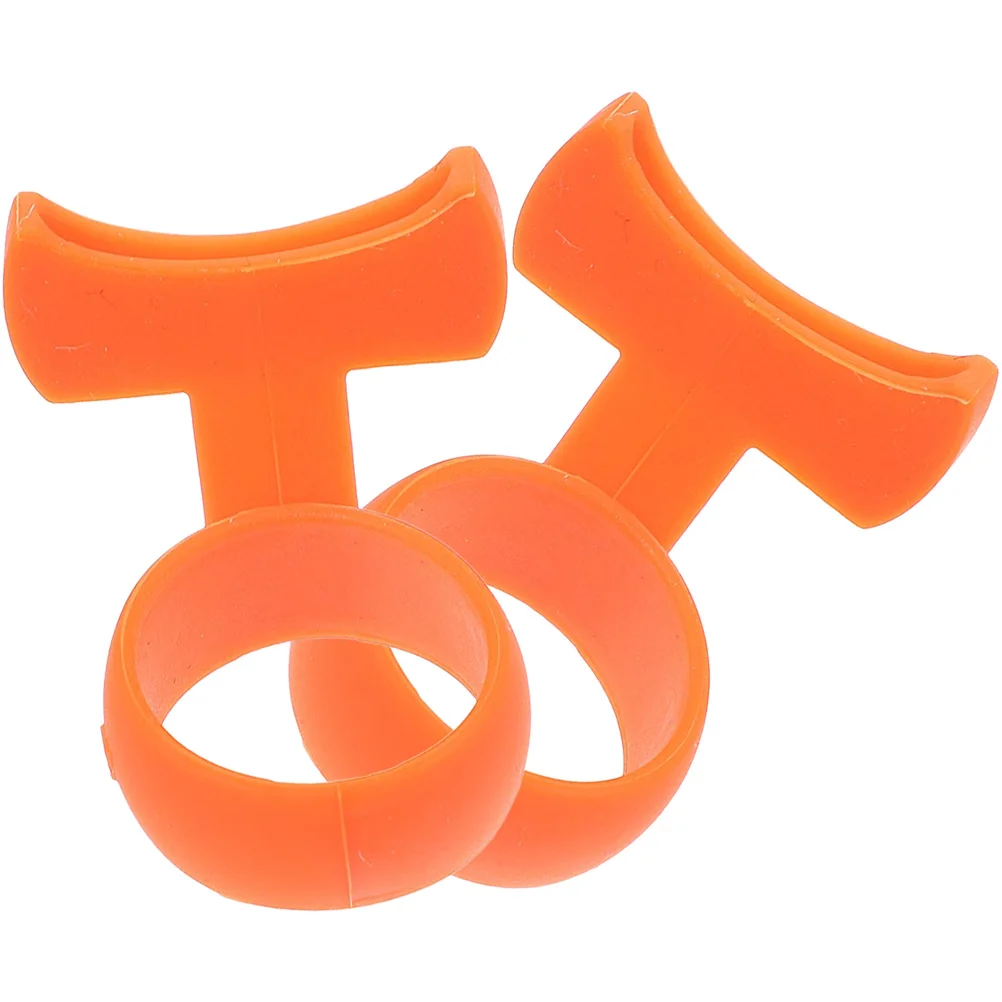 2 Pcs Non-slip Finger Cots Plectrum Guitar Pick Plectrums Practice Tool Holder for Picks Portable
2 Pcs Non-slip Finger Cots Plectrum Guitar Pick Plectrums Practice Tool Holder for Picks Portable