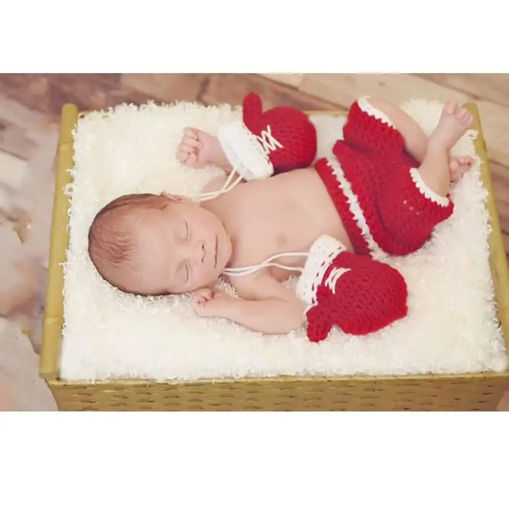 Red Crochet Newborn Photo Set Baby Knitted Outfits Props Photoshoot Gloves Pants Comfortable Creative Design Newborn Photography
Red Crochet Newborn Photo Set Baby Knitted Outfits Props Photoshoot Gloves Pants Comfortable Creative Design Newborn Photography